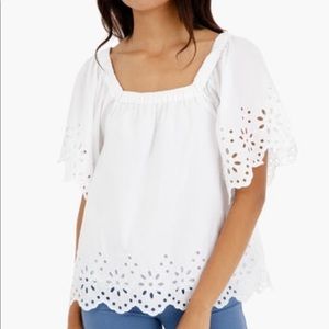 Vineyard Vines Tops - Vineyard Vines “Rucker” eyelet top size small Vineyard Vines Tops - Vineyard Vines “Rucker” eyelet top size small